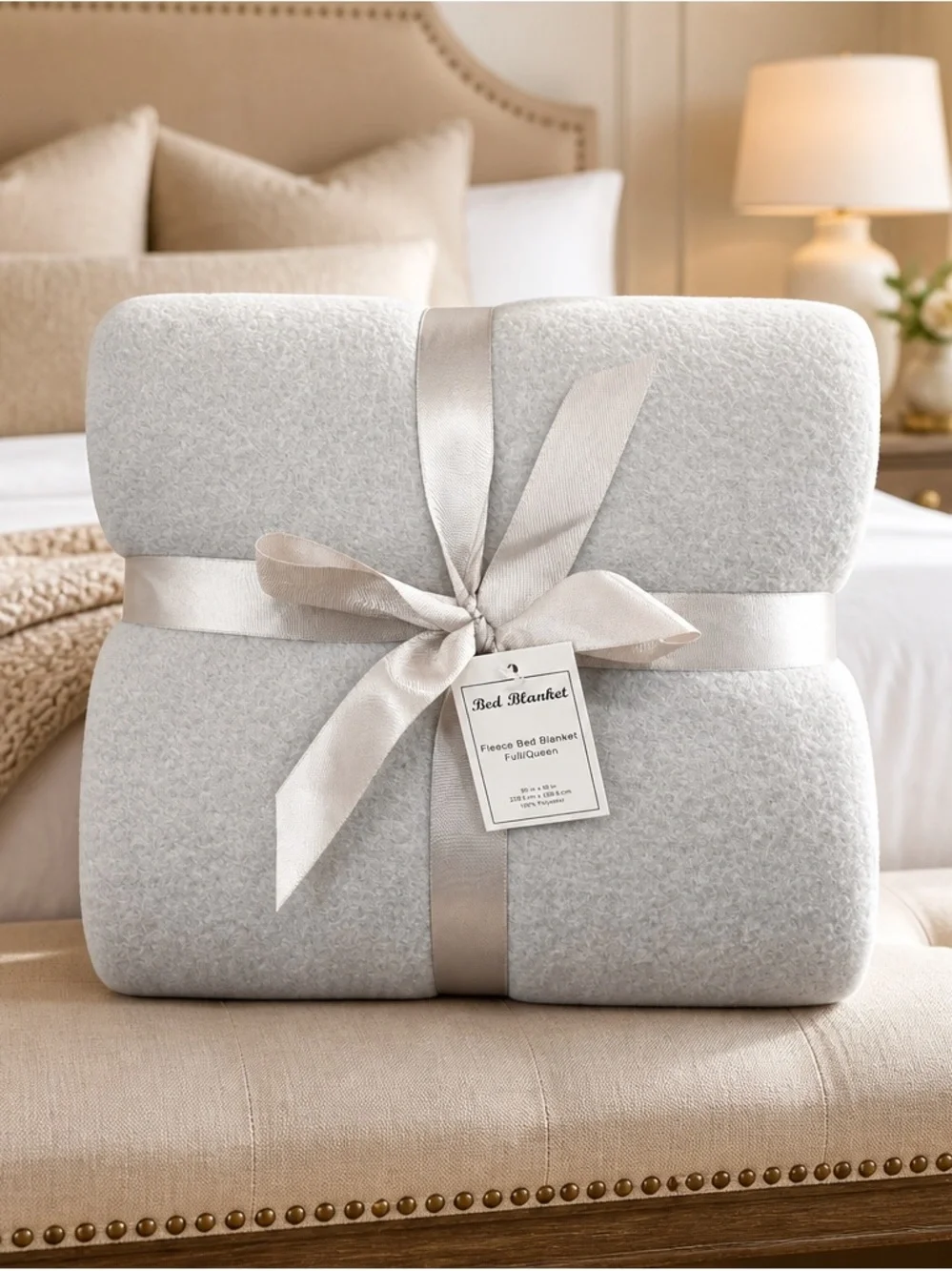 FLEECE BED BLANKET FULL/QUEEN